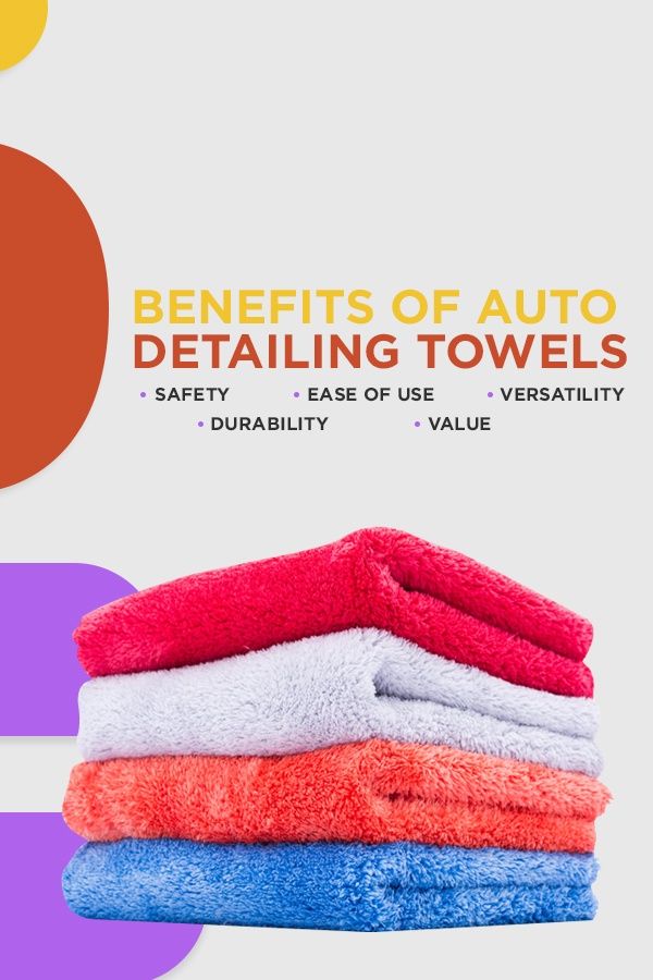 The benefits of auto detailing towels
